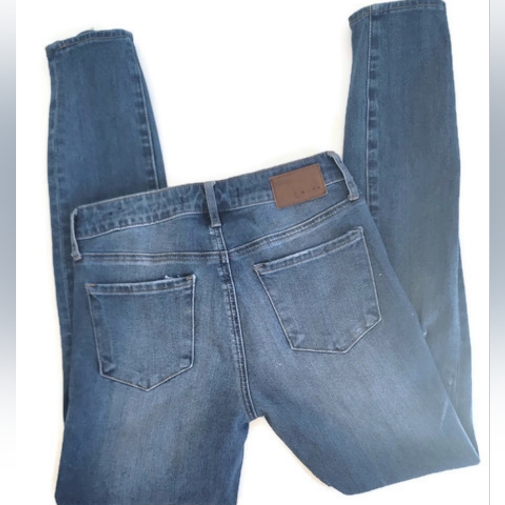 Leith Mid Rise Skinny Ankle Jeans Women's Size 24